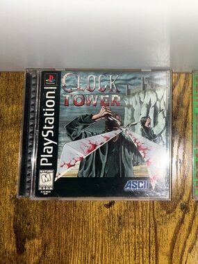 Sony PlayStation Clock Tower Game - Authentic & Tested